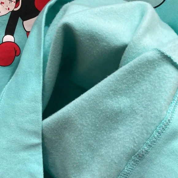 NWOT Disney Mickey Mouse Boxing 🥊 Crew Neck Sweater Unisex M/L - Picture 5 of 6